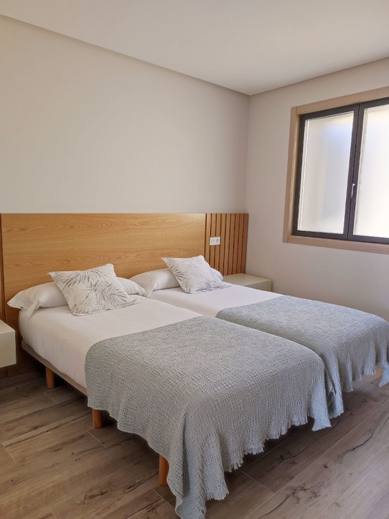 Habitación 106 Barra PB con dos camas individuales